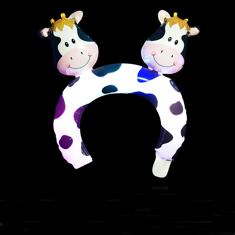 High quality factory price china suppliers event kids toys bear headband light up helium balloon for party