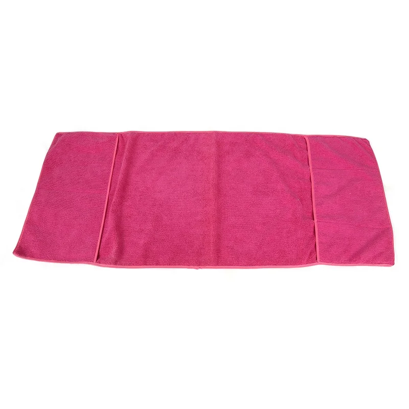 Custom Summer Fast Drying Women Beach Wrap Towel With Pocket