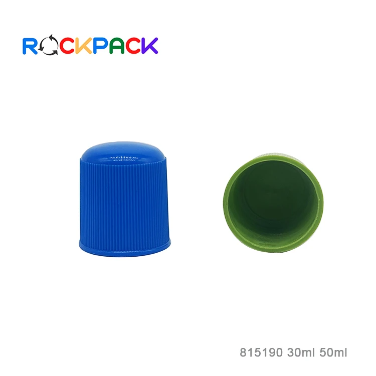 HDPE 30ml 50ml plastic cleaning liniment sponge daub bottle with sponge applicator