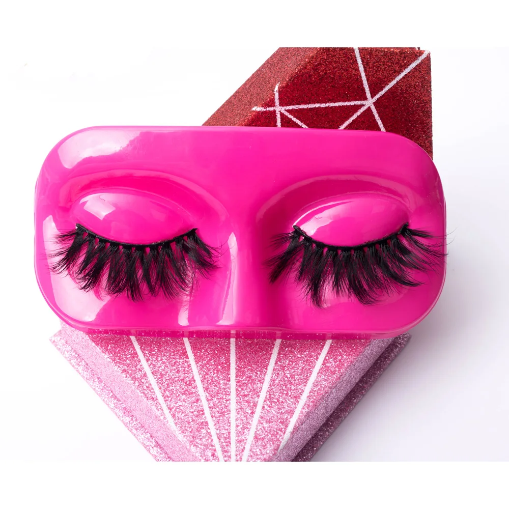 vendor custom empty lash case Private Label Own Brand pill bottle eyelash packaging 25mm real mink lahes