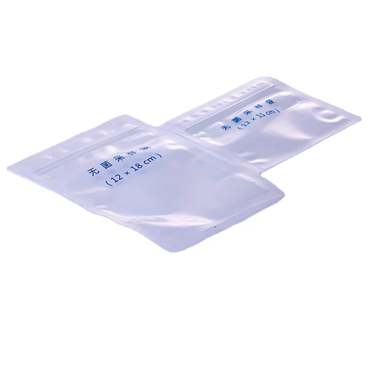 Производство лабораторной посуды, оптовая продажа, стерильный пакет для проб, асептические пакеты для проб на молнии