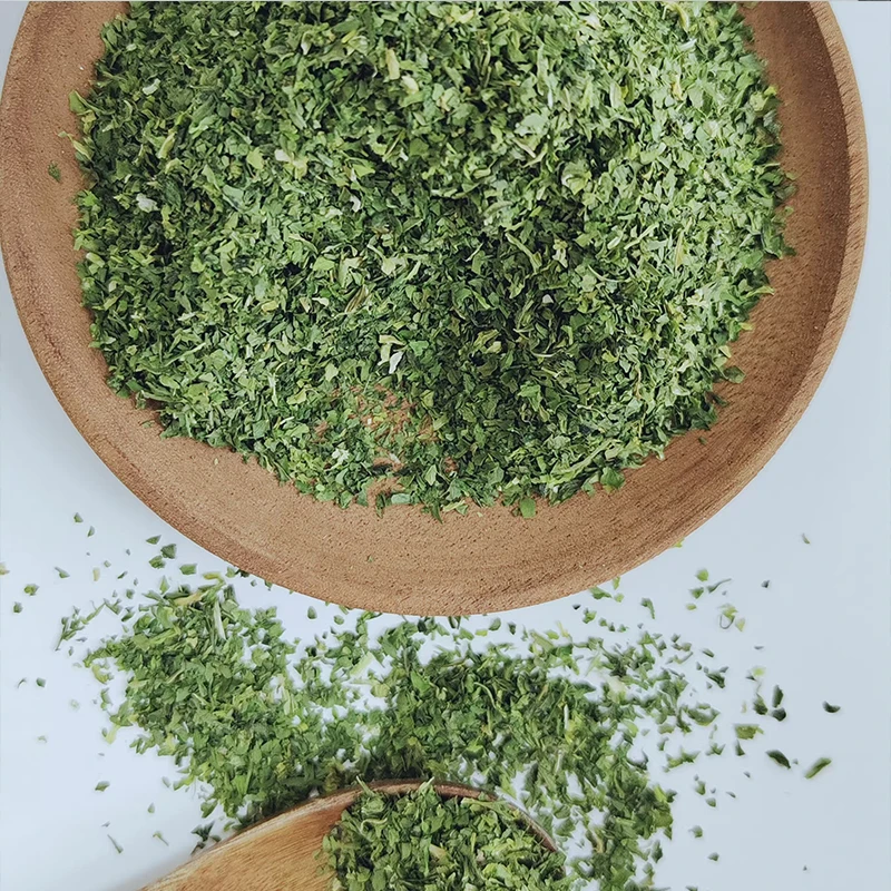 Manufacture Supply Natural Dehydrated Celery Leaf 3x3mm