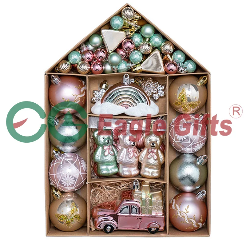 EAGLEGIFTS Christmas Decorations Balls Toys Artculos Para Festividades Y Fiestas Christmas Ornamemt Storage