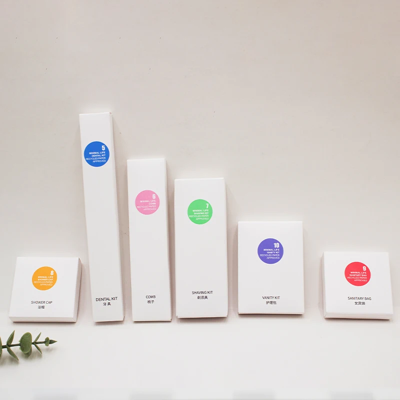 Hotel Amenities Set Luxury Eco Friendly Guest Supplies Disposable Shampoo And Body Wash For Toiletries Kit