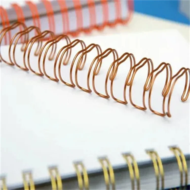 Manufacture Wholesale High Quality Twin Ring Wire binding Spool Binding Double Loop Wire O
