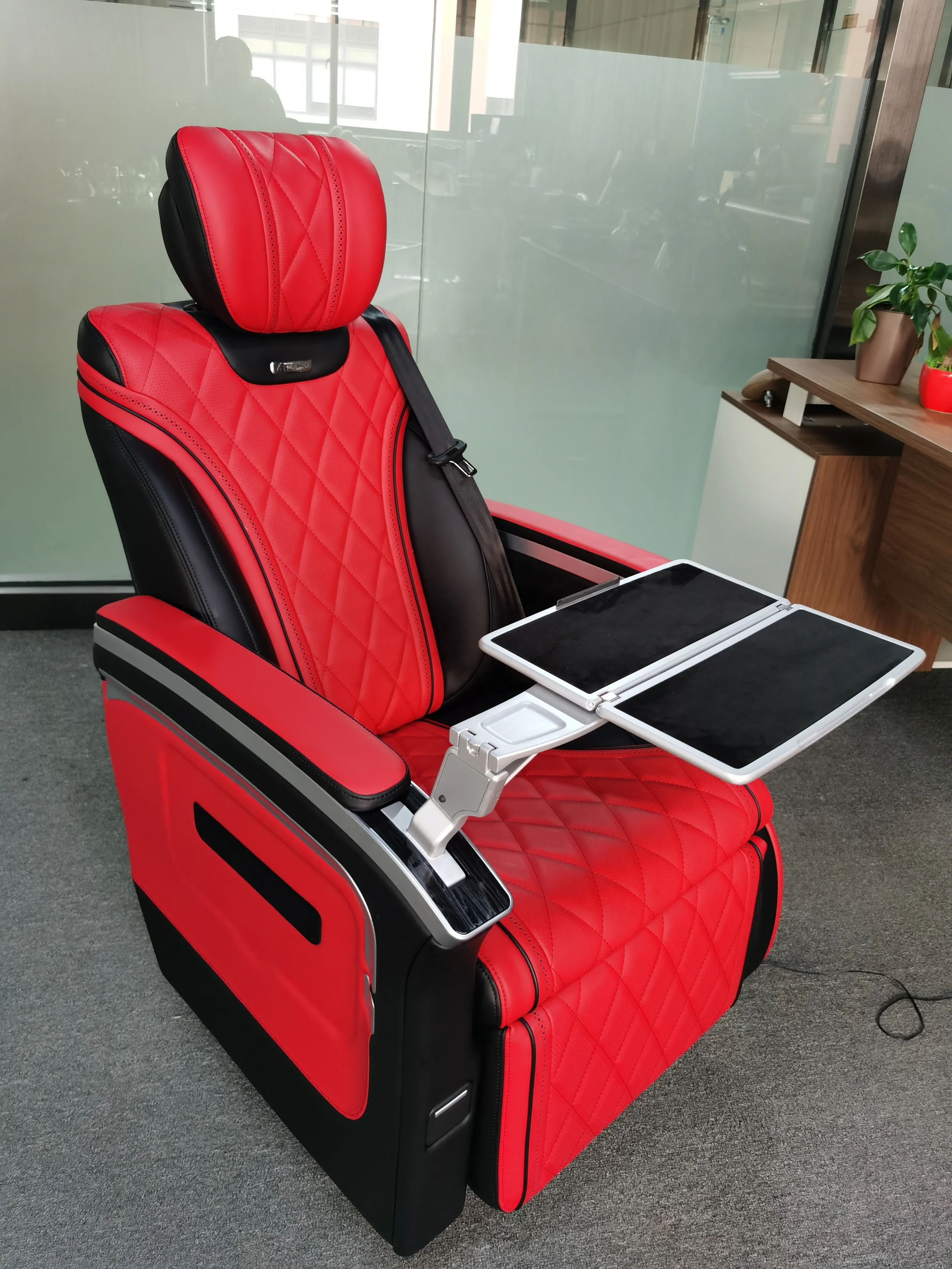 Automotive  Interior Upgrade Car Recline VIP Captain Seat With Table Luxury Van Seat For mercedes Benz v class vito