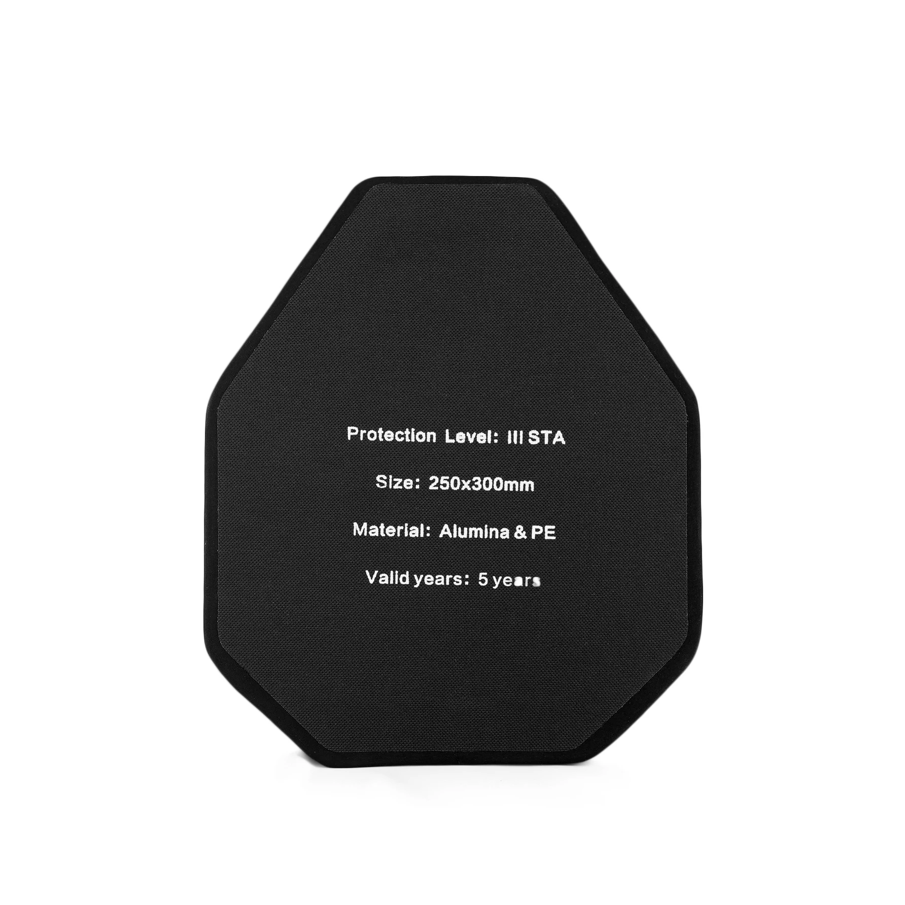 silicon carbide SIC panel strike face ceramic level 3 NIJ III IV PE stand alone armor ballistic ceramic plate