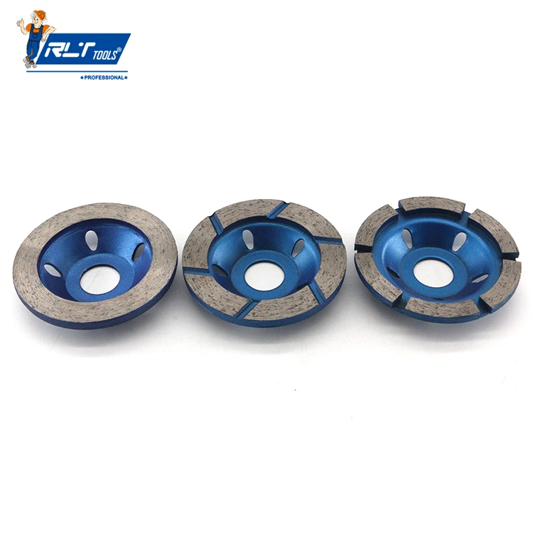 Rlt TOOLS Factory Price grinding cup wheels 4inch diamond grinding cup wheels for granite