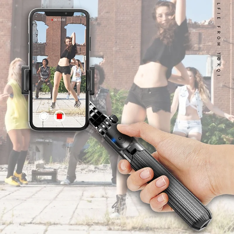  Стабилизатор для мобильного телефона Go pro 3d беспроводной ручной Гладкий селфи-палка отслеживания смартфона Карманный карданный