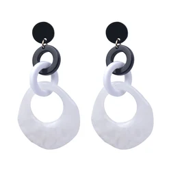 Factory Customized Round Shape Earrings Jewelry Handmade Jadeite Charm Dangle Earrings Jewelry