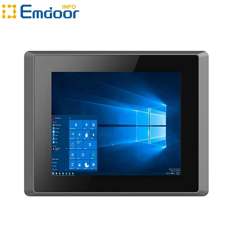 Emdoor 10.4 Industrial Embedded Pc /Rugged Touch Panel Pc/Intel Bay Trail J1900 Quad Core Processor