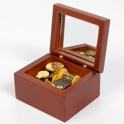New Creative Wholesale Customizable Small Vintage Music Box