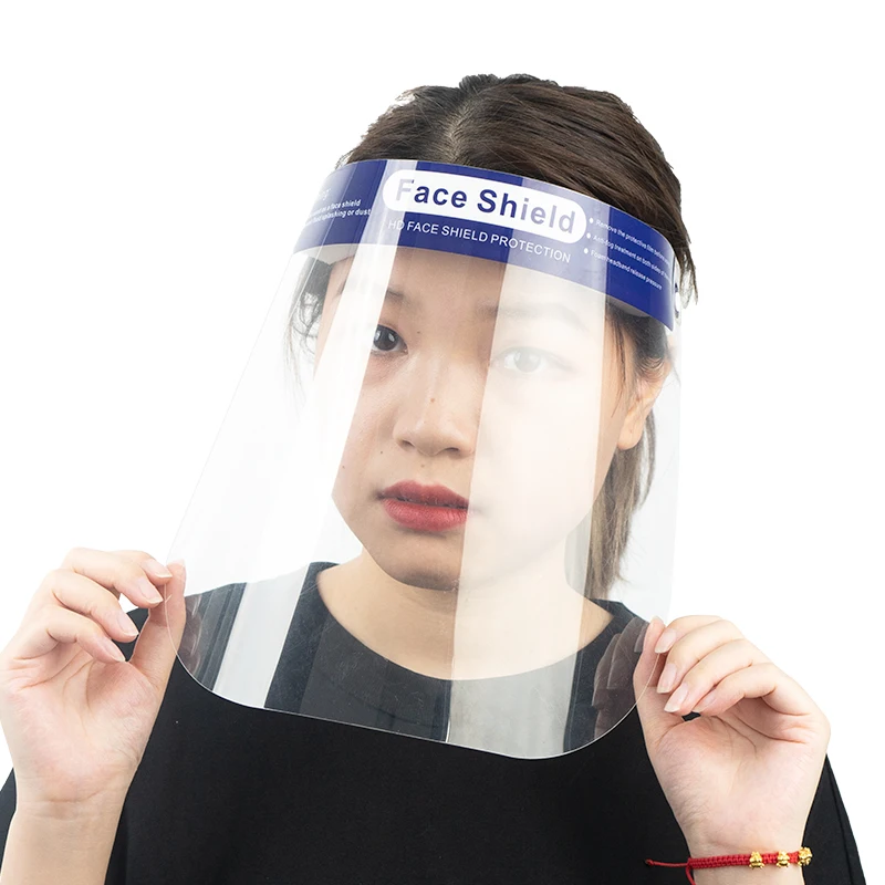 New High Quality face shield antifog PET clear face shield faceshield