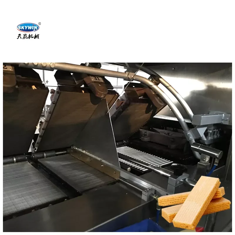 39 Mold Automatic Wafer Biscuit Production Line capacity 140 kg per hours wafer maker machine factory price