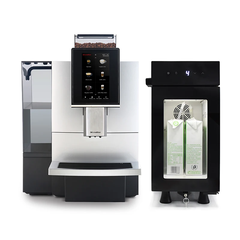 Dr.Coffee F12 coffee espresso machine italy professional full automatic touch screen self cleaning 8 liter