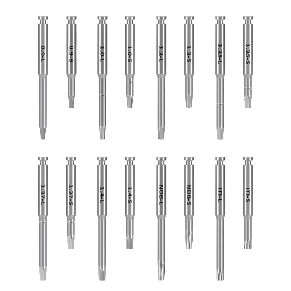 Dental Instrument Electric Dental Motor Wrench * 1+Screw Driver * 16 Kit