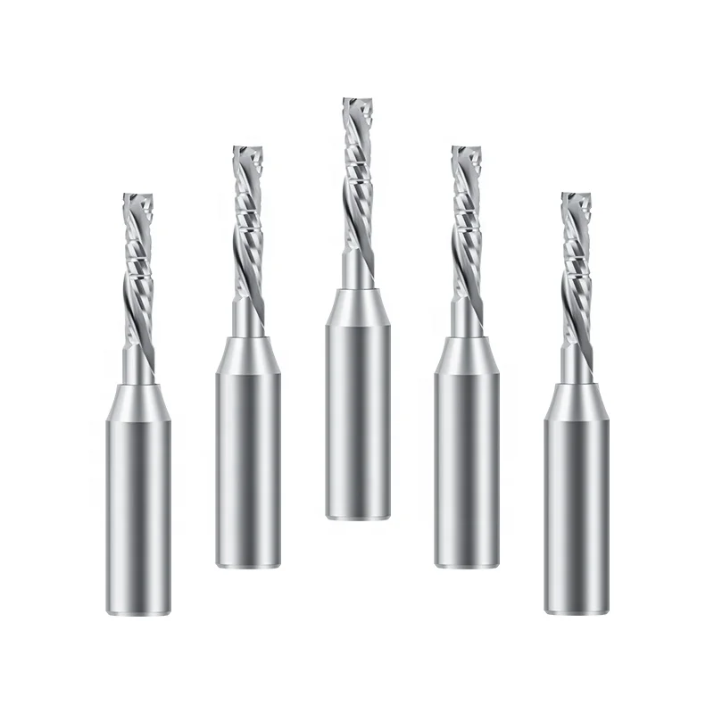1/2 Twin flutes compression bit with high quality for cutting plywood and chipboard  cnc machine router bits for wood MDF
