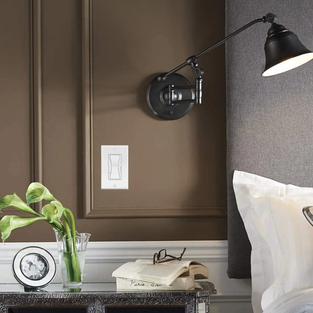 Keygma 150W Single Pole 60Hz Wall Light Canadian Dimmer Switch with ETL Certificate