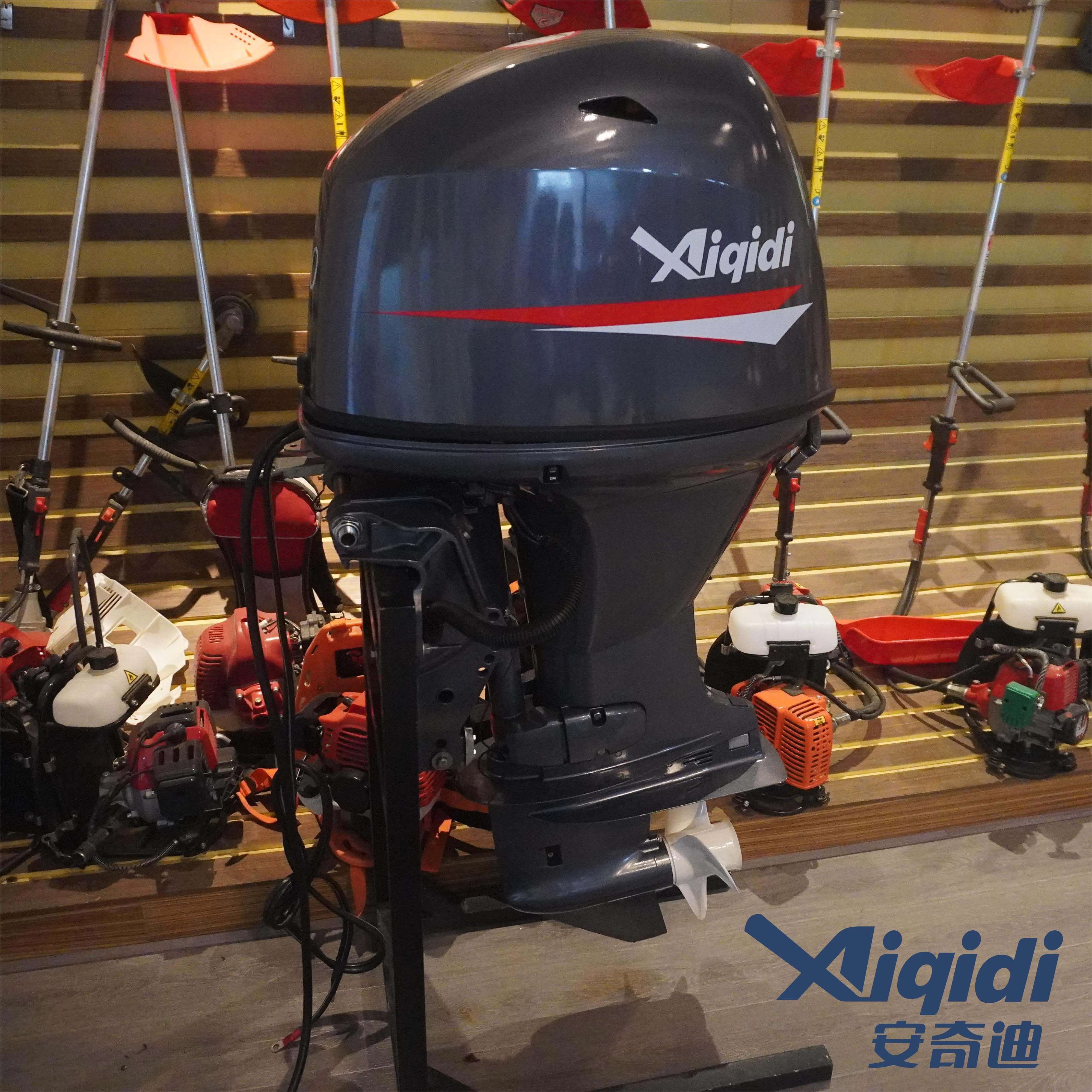 High Performance Hand Tillering/Remote Control Outboards Propulsion AIQIDI 60HP 5.2m-7.3m BoatsVessels Motors