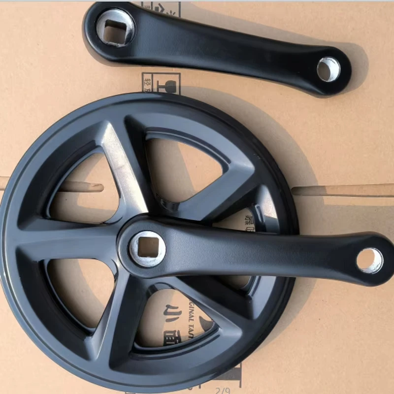 Nylon Cover Protect Kids Bike Chain Wheel Black Crank Double Chainring 2x11Speed Road Bike Chainwheel