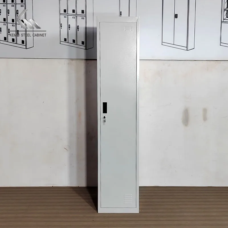 Single door Metal Storage locker Iron locker with Locking Door