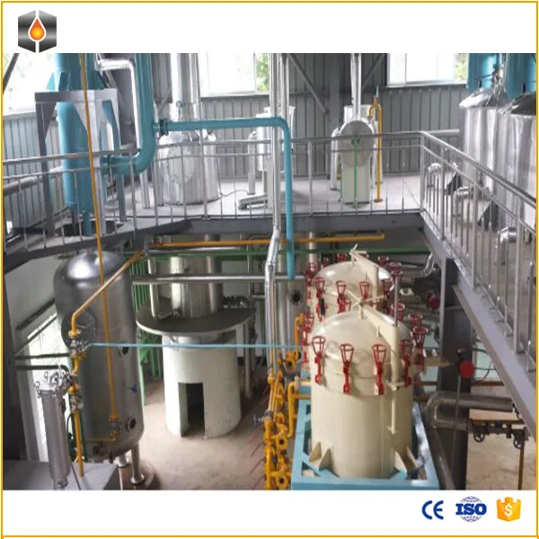 small crude palm oil refinery equipment manufacture edible peanut sunflower oil fractionation refining machine