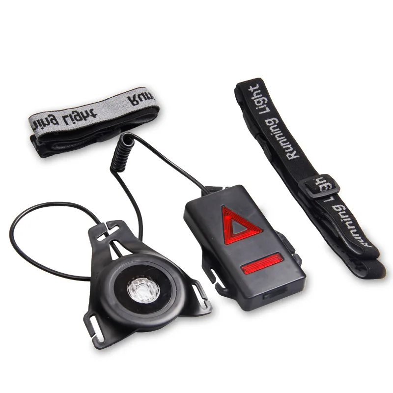 USB Rechargeable Outdoor Night Running Lights LED Chest Light with Safety Warning Lamp
