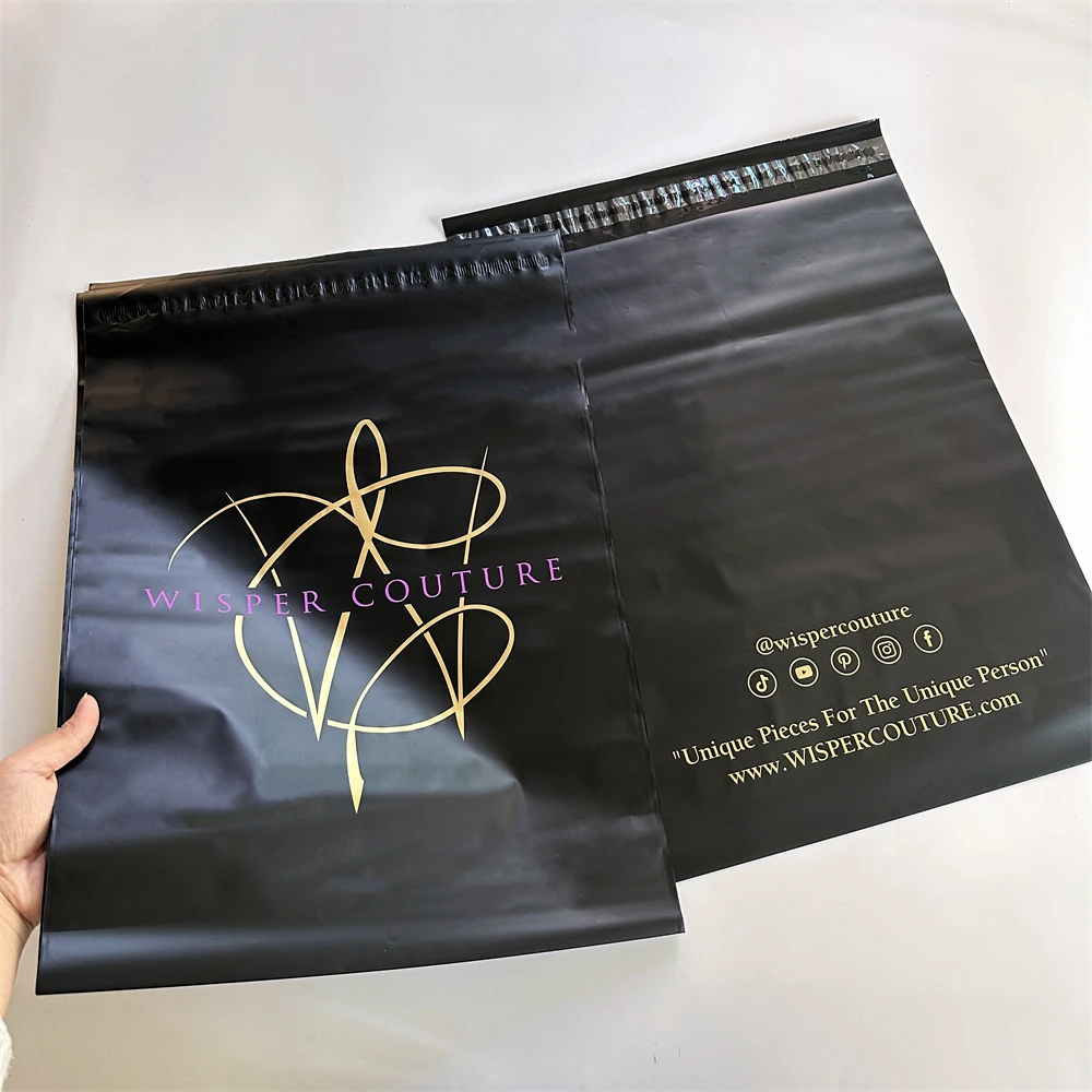 custom express poly mailers mailing bags for clothing branded logo courier shipping envelope mailer bag postage polymer bag