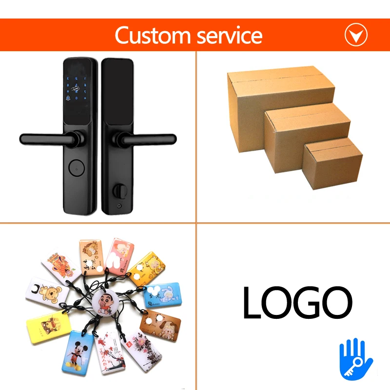 Fechadura Eletronic Digital Senha E Card Smart Ttlock fechadura digital