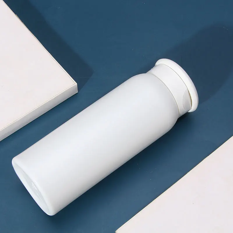 2022 Newest 100G White Color Men Hair Fluffy Powder Plastic Bottle For Talcum Powder Baby Body Talcum Powder Bottle