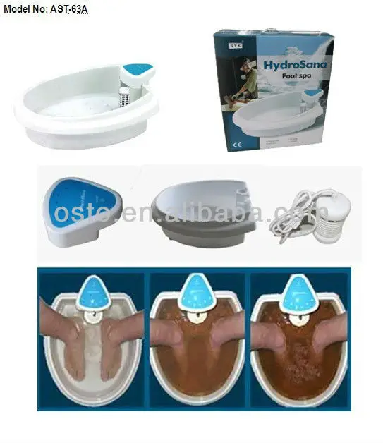 bubble mate foot spa, toe-touch controlled foot bath with detox.detox funcrtion
