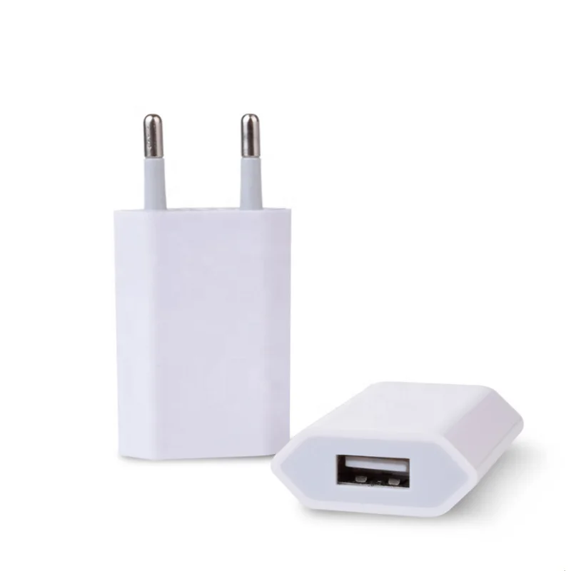 5V 1A EU Plug USB Wall Charger AC Adapter For Smart Mobile Phone Charger