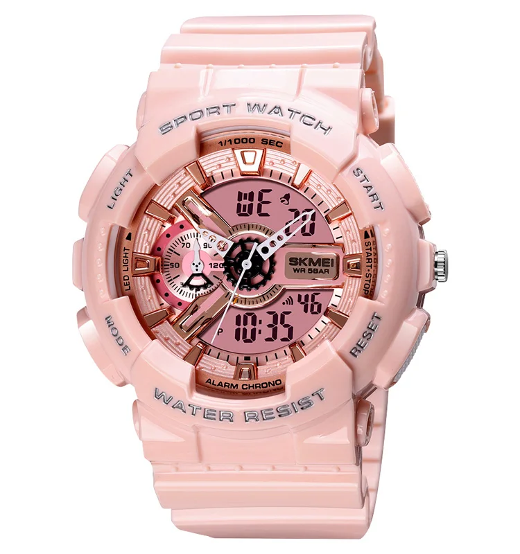  Низкий минимальный заказ SKMEI relojes 1688 часы с двойным временем reloj de hombre цифровые спортивные