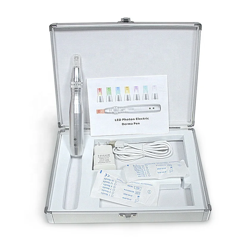 2022 Beauty Salon Professional Wireless Electric Nano Micro Needling DermaPen Microneedle Derma Pen With Needle Cartridge