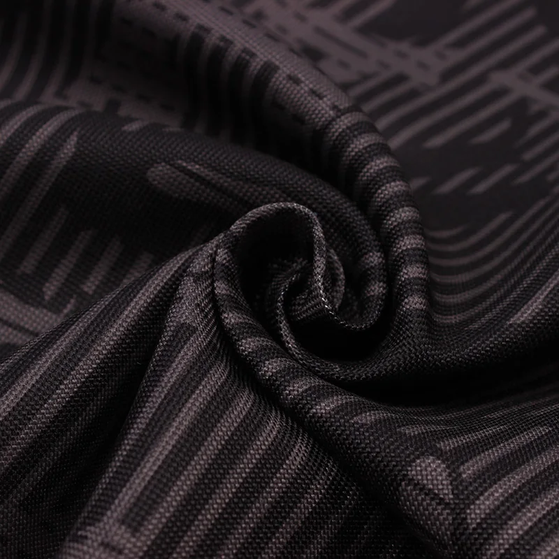 Wholesale Price 100 Poly DTY Stripe Pattern Print Oxford Fabric For Jackets