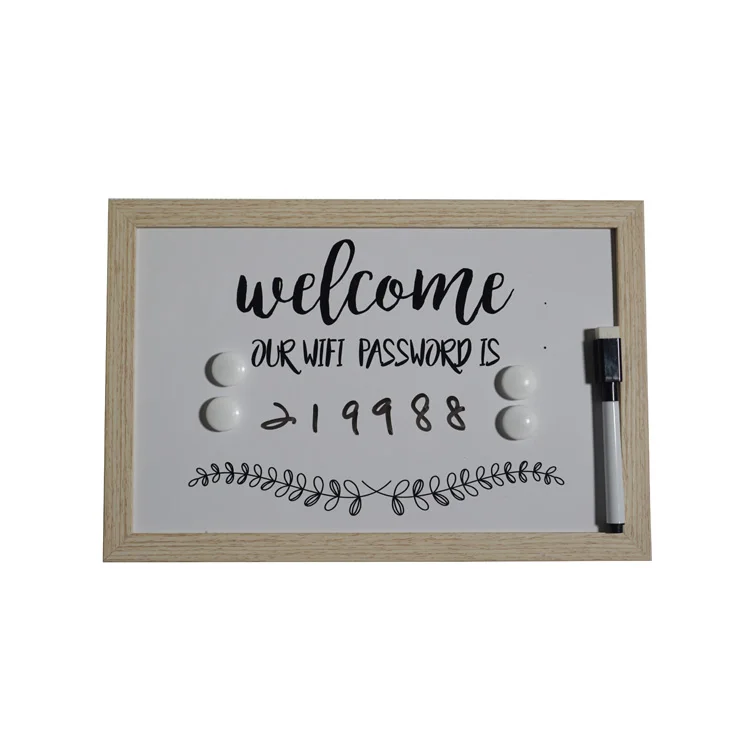 
Factory Manufacture Printed Magnetic White Classroom School Bulletin Board 