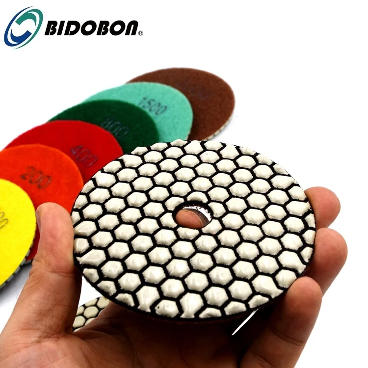 Высококачественные алмазные шлифовальные колодки 3/4 дюйма из мраморного гранита