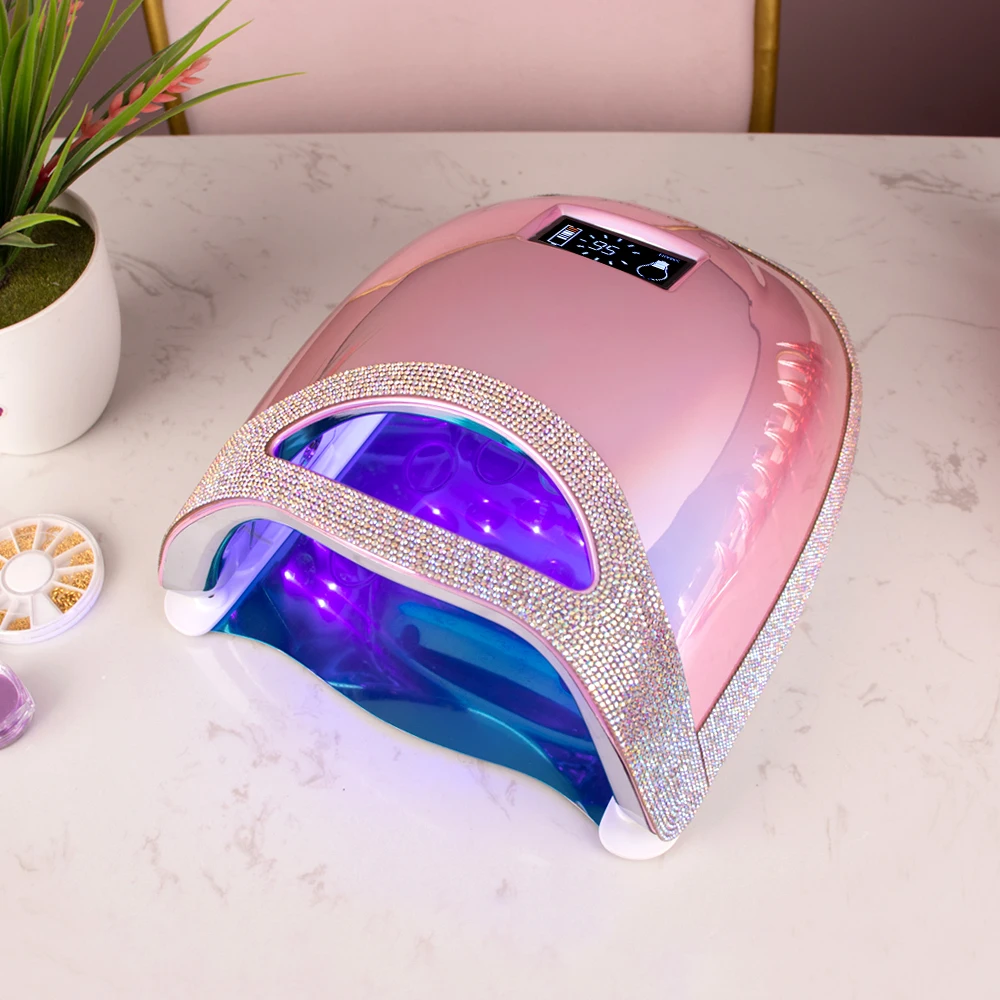 2022 New Arrival 48w pro cure wireless dual light rechargeable cordless sun uv led gel dryer nail lamp for salon manicure