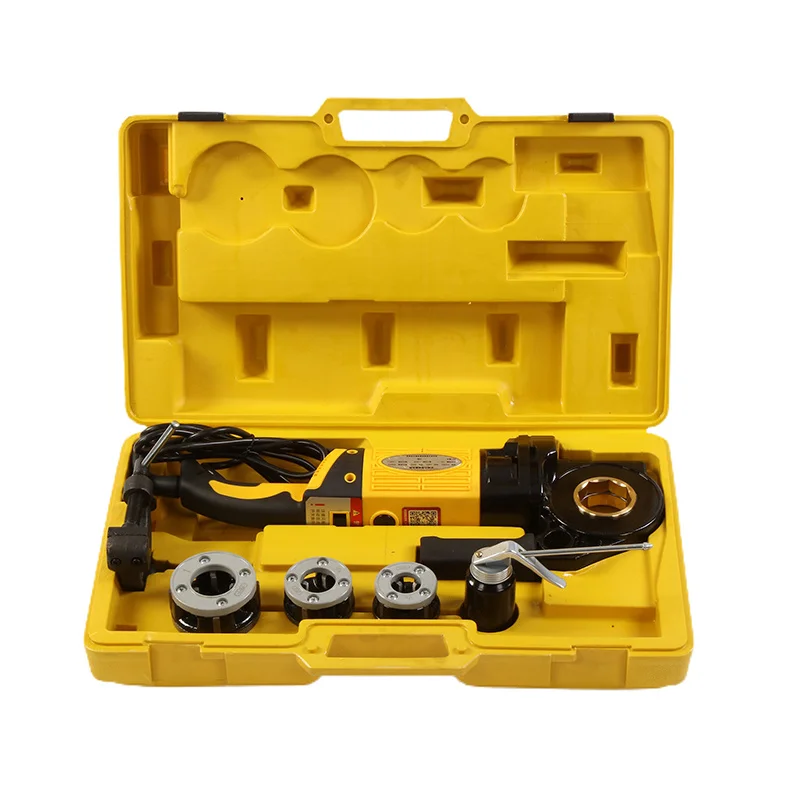 Китайский поставщик, машина для нарезки стальных труб, Электрический нарезчик труб для 1/2, 3/4, 1, 1, 1 1/4, SQ30A