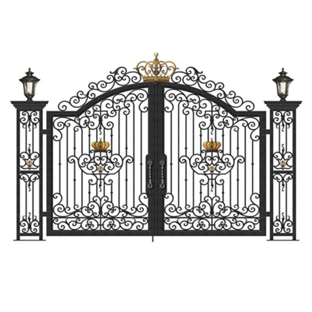 Indian House Wrought Iron Latest Main Gate Designs