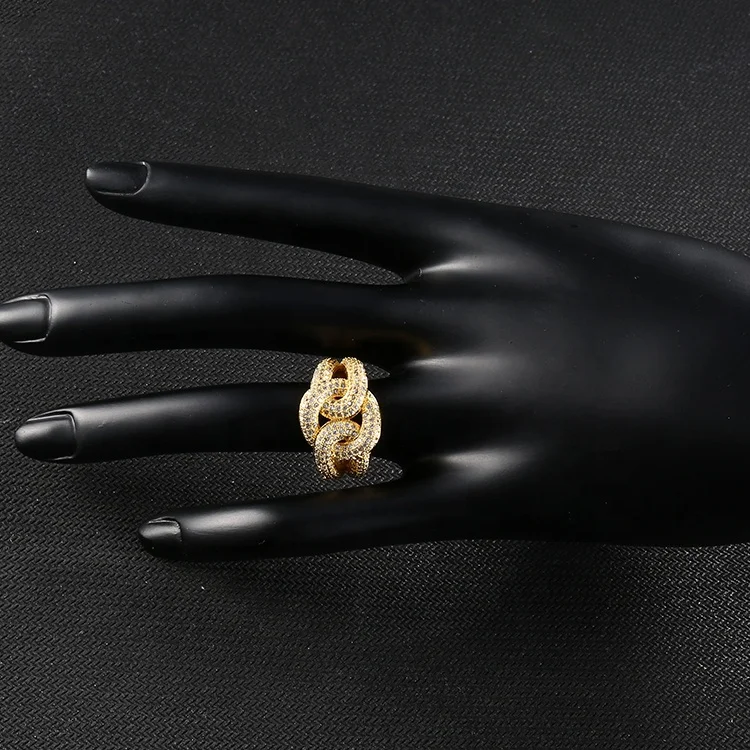 Hengdian Fashion Dubai Engagement Ring Jewelry Promise Diamond Ring Women With 18K Gold