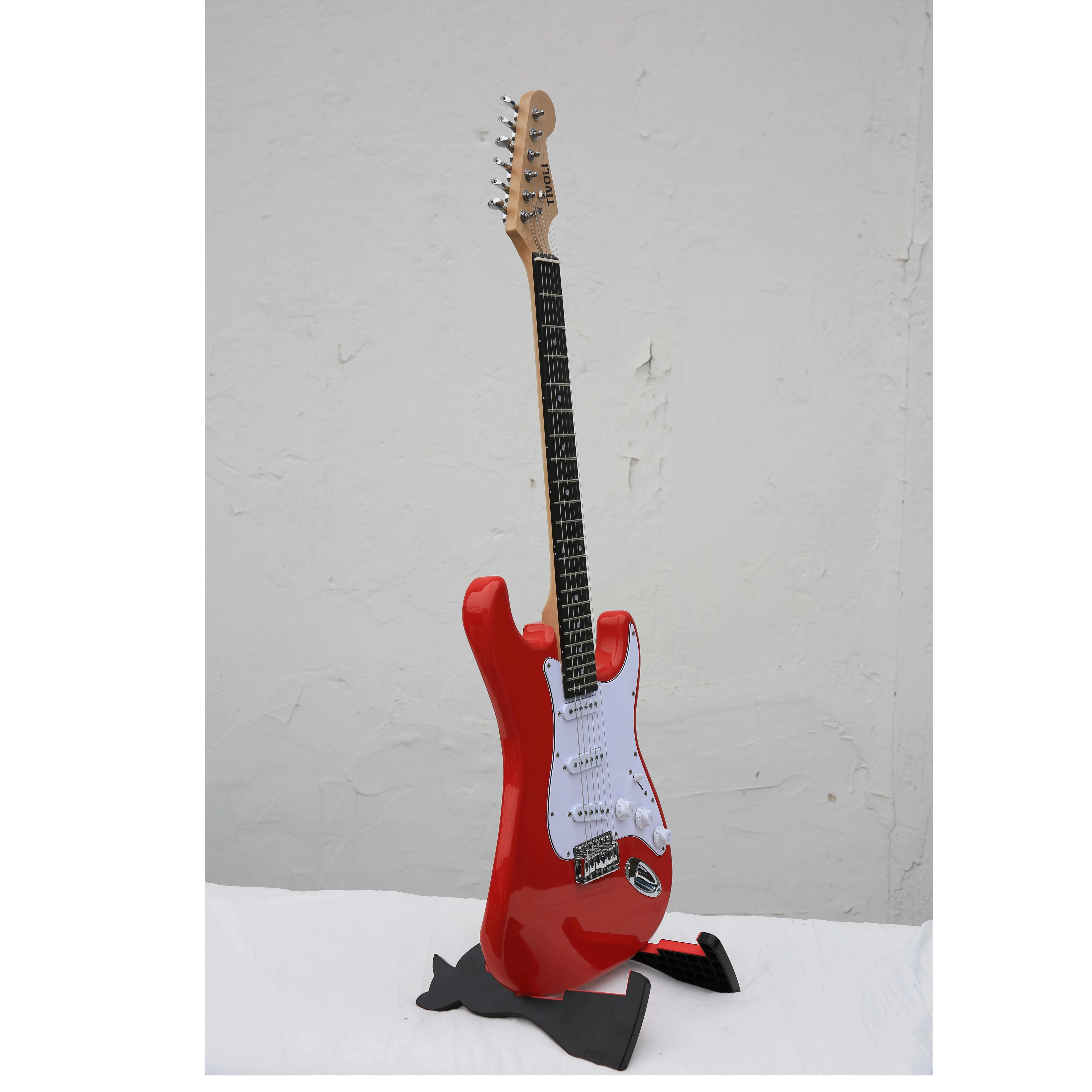 Exquisite Musical Instruments Electric Guitar High Quality Red Electric Guitar
