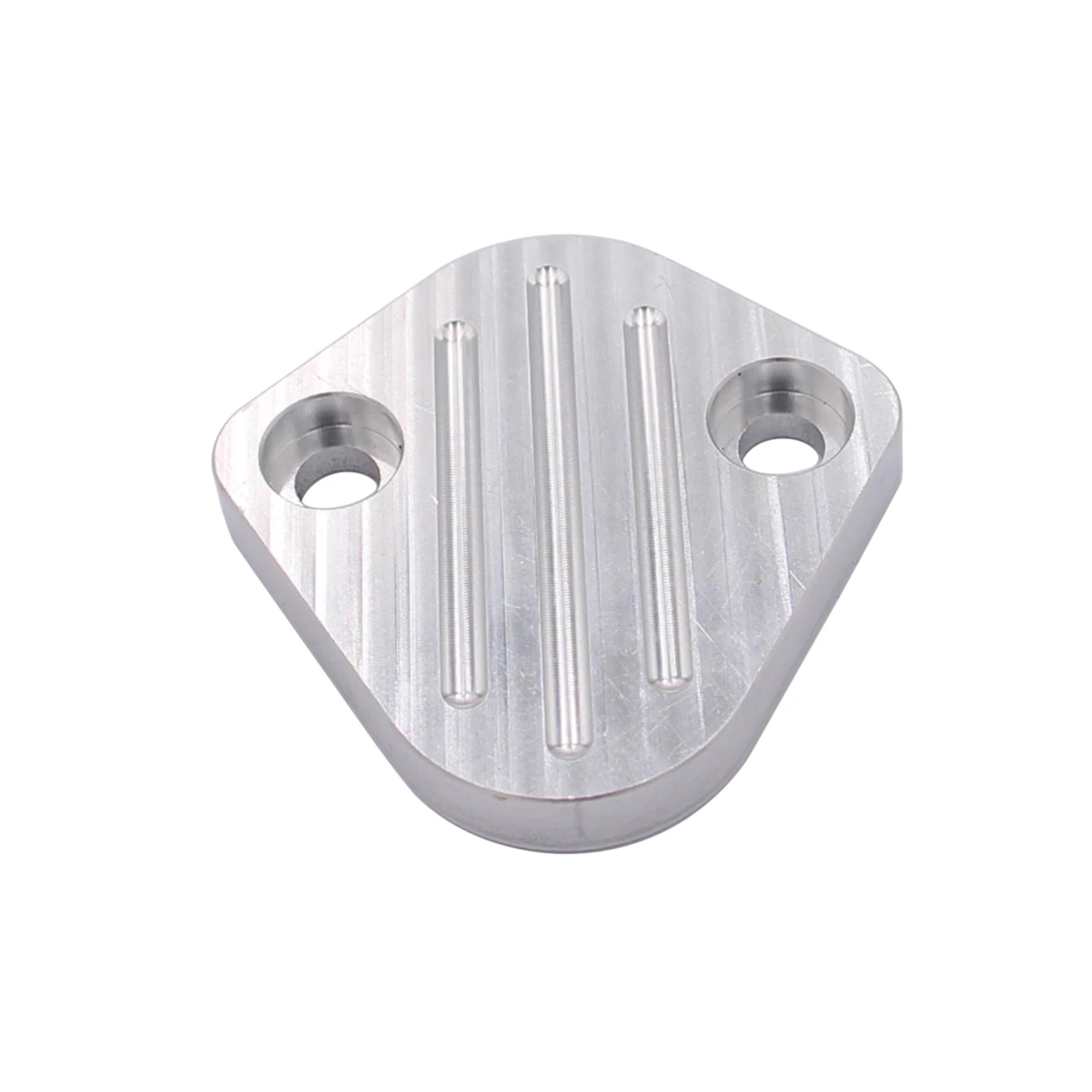 Billet Fuel Lift Pump Block Off Plate Fit for 1989-1998 Cummins 4BT 6BT Diesel