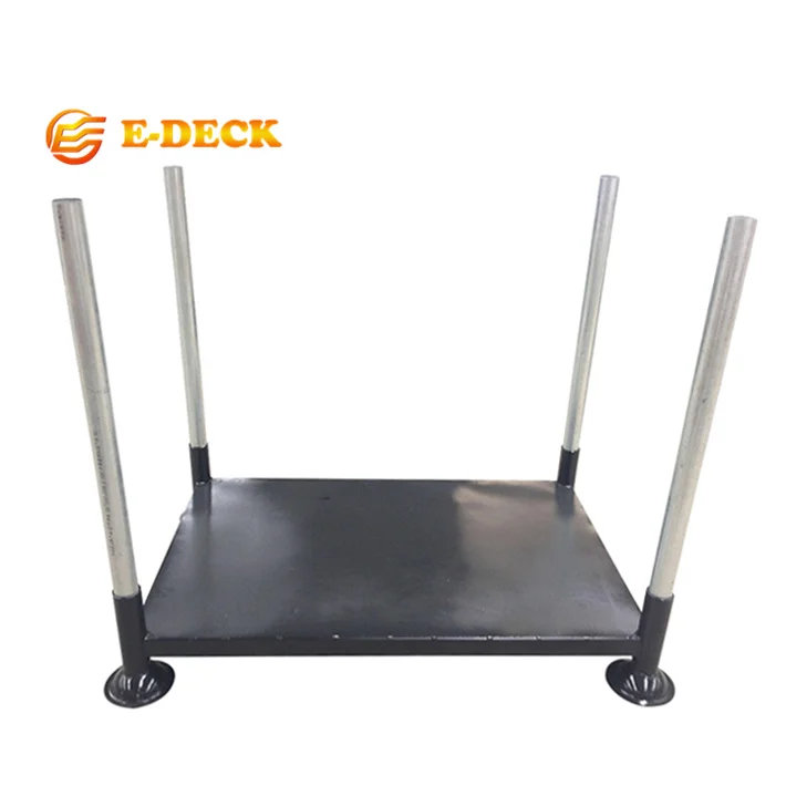 Chinese supplier warehouse collapsible transport system storage steel pallet for cold storage