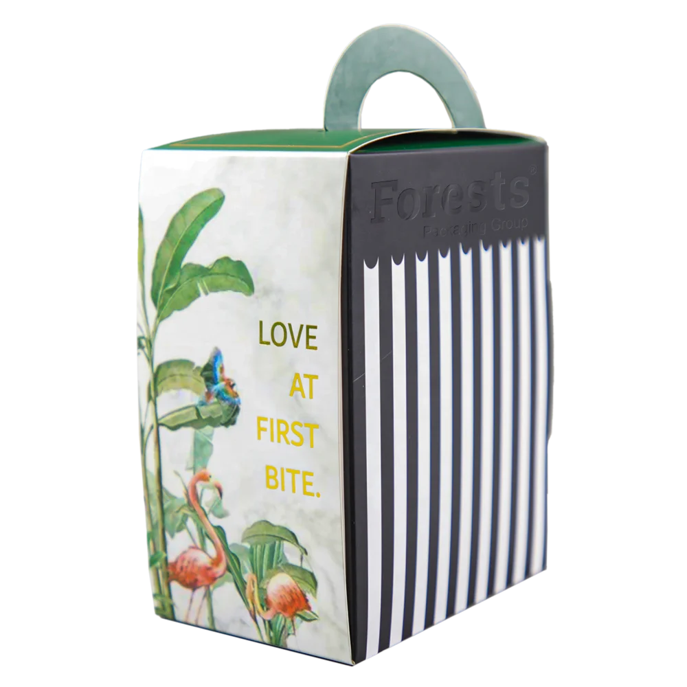 Wholesale Custom Folding Food Packaging Paper Box For Sushi Cake Cookiey Macaron Donut Takoyaki Candy Packaging Box