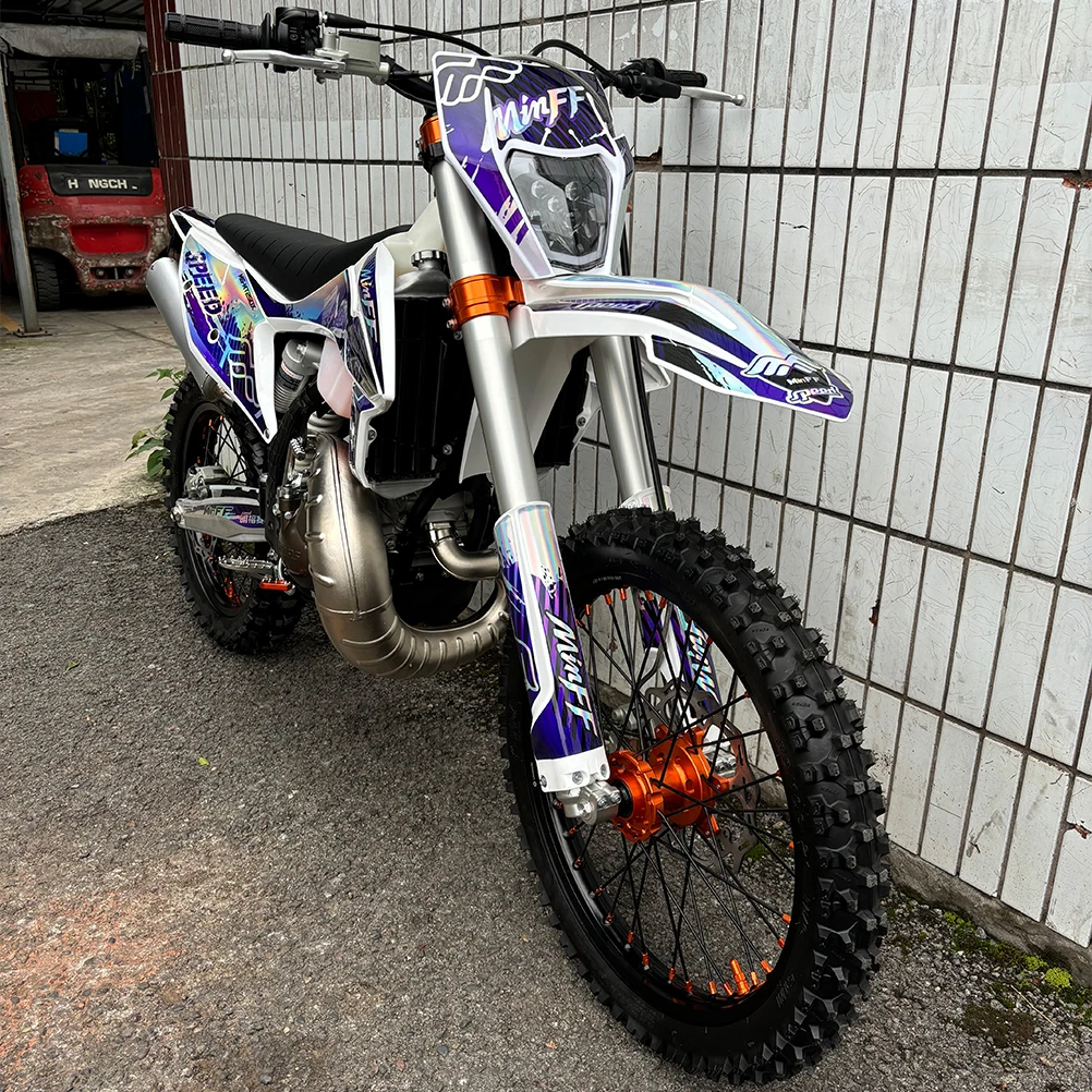 MinFF M6X MT250 Engine 2 Stroke Dirt Bike 250cc Motocross Enduro Adult MX Moto Off-road Motorcycle