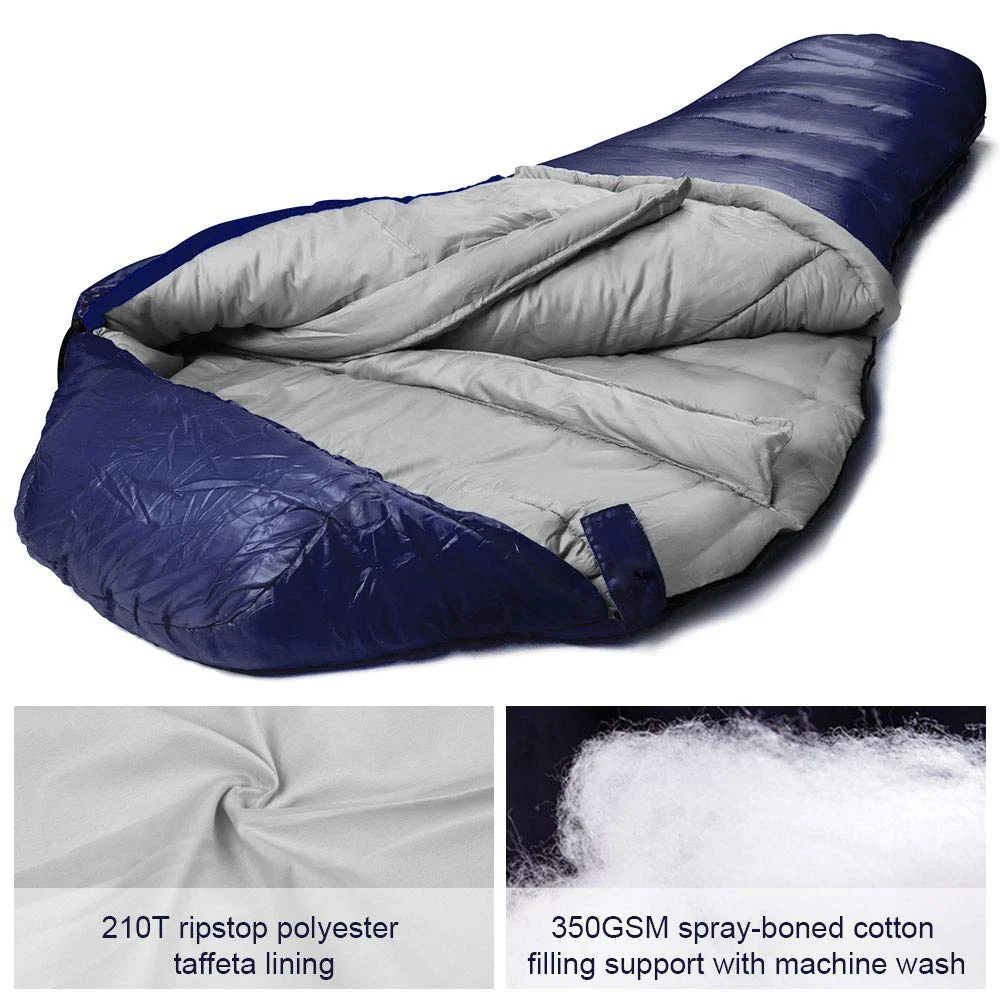 Ultralight Sleeping Bag Winter Outdoor Camping Duck Down Sleeping Bag for Adults