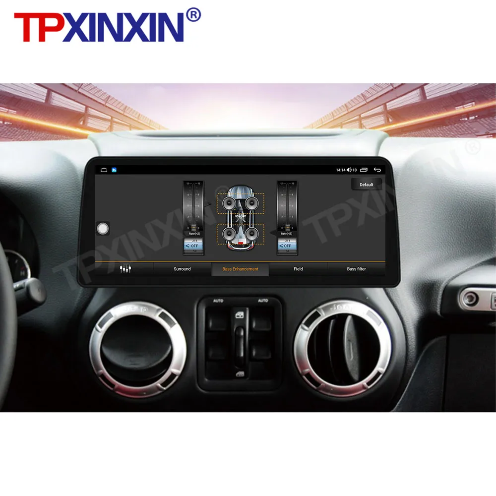 GPS-навигация Android мультимедиа для Jeep Wrangler Rubicon 2011-2017 PX6HD видеоплеер с сенсорным экраном Carplay Auto
