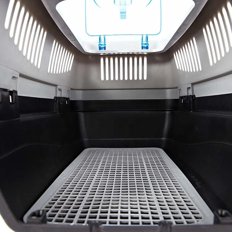Airline Approved Hot Selling Portable Small Luxury Plastic Dog Pet Cages, Carriers