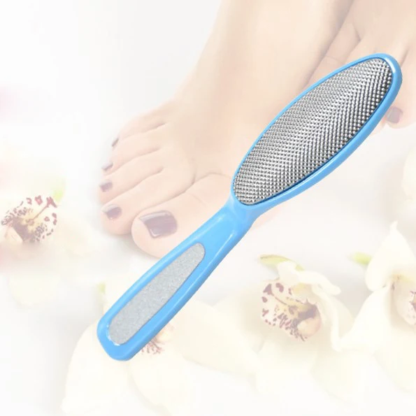 Colossal Foot Scrubber Surgical Grade Heel Scraper Foot Scraper Stainless Steel Dual Sided Pedicure Corns Callus Remover